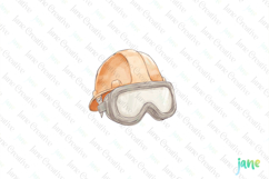 Watercolor Construction Clipart Bundle Product Image 1