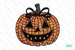 Fall Halloween Pumpkins Sublimation Clipart Product Image 1