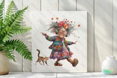 Quirky Grandma Sublimation Clipart Product Image 2