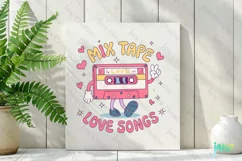 Mix Tape Love Songs PNG Clipart Product Image 2