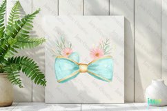 Pastel Easter Bow Sublimation Clipart Product Image 2