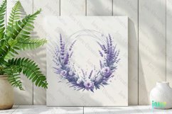 Floral Frame Sublimation Clipart Product Image 2