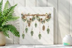 Hanging Christmas Strings Clipart Product Image 2