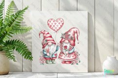Valentine Gnome Couple Sublimation Product Image 2