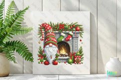 Cute Christmas Gnome Clipart Product Image 2