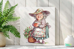 Gardening Grandma Sublimation Clipart Product Image 2