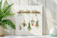 Hanging Christmas Strings Clipart Product Image 2