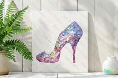 Girly Glitter Coquette Valentine Heel Clipart Product Image 2