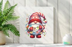 Cute Christmas Gnome Clipart Product Image 2