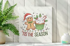 Christmas Tis The Season Sublimation PNG Product Image 2