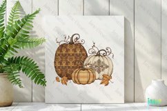 Fall Halloween Pumpkins Sublimation Clipart Product Image 2
