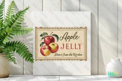 Vintage Apple Sublimation Clipart Product Image 2