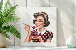 Vintage-Inspired 1950s Advertisements Clipart Product Image 2