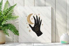 Woman Hand With Celestial Gold Clipart Product Image 2
