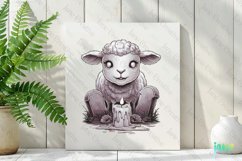 Creepy Animals Sublimation Clipart Product Image 2