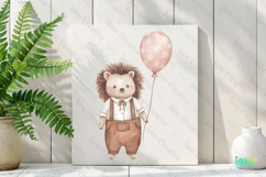 Rustic Vintage Farmhouse Spring Charm Clipart Product Image 2