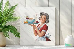 Vintage-Inspired 1950s Advertisements Clipart Product Image 2