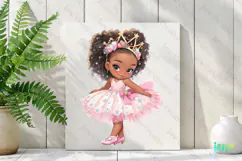Baby Girl Ballerina Sublimation Clipart Product Image 2