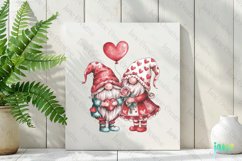 Valentine Gnome Couple Sublimation Product Image 2
