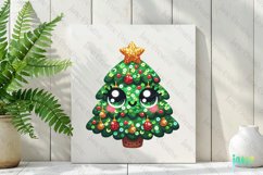 Sparkling Christmas Christmas Tree Character Clipart Product Image 2