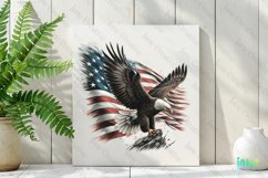 Memorial Day Eagle Clipart Product Image 2
