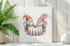 Valentine Gnome Couple Sublimation Product Image 2