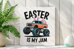 Easter Is My Jam Funny Gamer Boys Kids Clipart Product Image 2