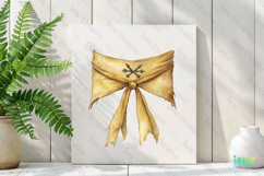 Watercolor Pirate Clipart Product Image 3