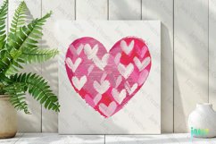 Valentine Day Heart Brushstroke Clipart Product Image 2