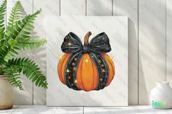 Fall Halloween Pumpkins Sublimation Clipart Product Image 2
