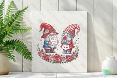 Valentine Gnome Couple Sublimation Product Image 2