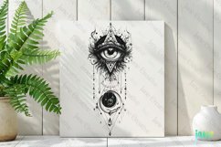 Mystical Moon Sublimation Clipart Product Image 2