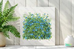 Green Grass And Flowers Clipart Product Image 2