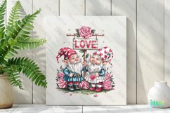 Valentine Gnome Couple Sublimation Product Image 2