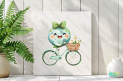 Cute Earth Clipart Sublimation Product Image 3