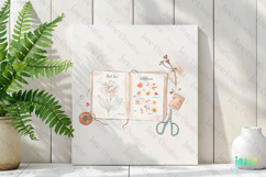 Gardening Notebook Sublimation Clipart Product Image 2