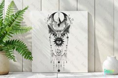 Mystical Moon Sublimation Clipart Product Image 2