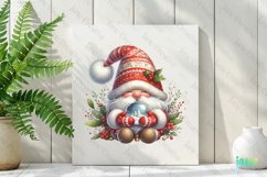 Cute Christmas Gnome Clipart Product Image 2