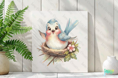 Vintage Easter Springtime Clipart Product Image 2