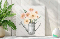 Rustic Vintage Farmhouse Spring Charm Clipart Product Image 2