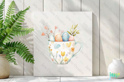 Easter Party Mug Sublimation Clipart Product Image 2