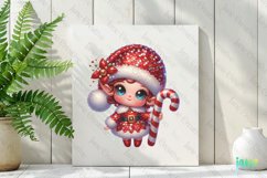 Sparkling Christmas Elf Character Clipart Product Image 2