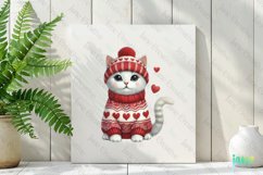 Valentine Cat PNG Clipart Product Image 2