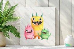 Funny Monsters PNG Clipart Product Image 2