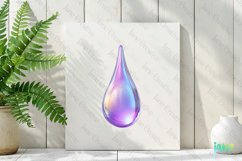 Holographic Drips And Splashes Clipart Product Image 2