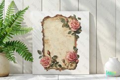 Vintage Valentine Label Sublimation Clipart Product Image 2
