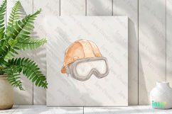 Watercolor Construction Clipart Bundle Product Image 3