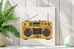 Retro Vinyl Record Sublimation Clipart Product Image 2
