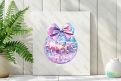 Girly Glitter Coquette Valentine Disco Ball Clipart Product Image 2