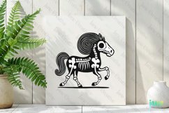 Skeleton Horse Sublimation Clipart Product Image 2